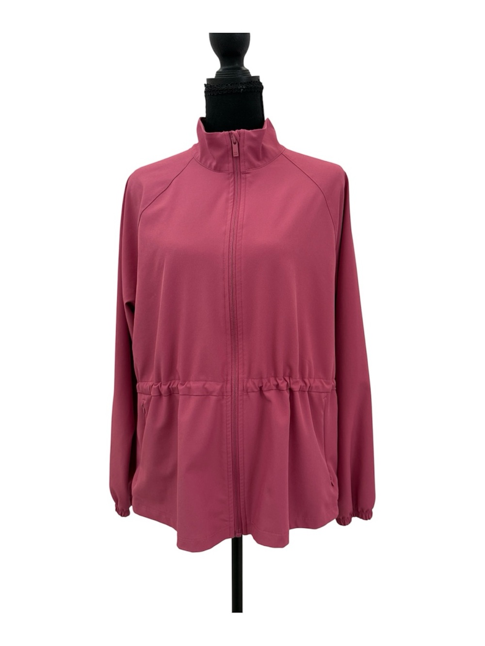 all in motion Mauve Zip-Up Utility Jacket